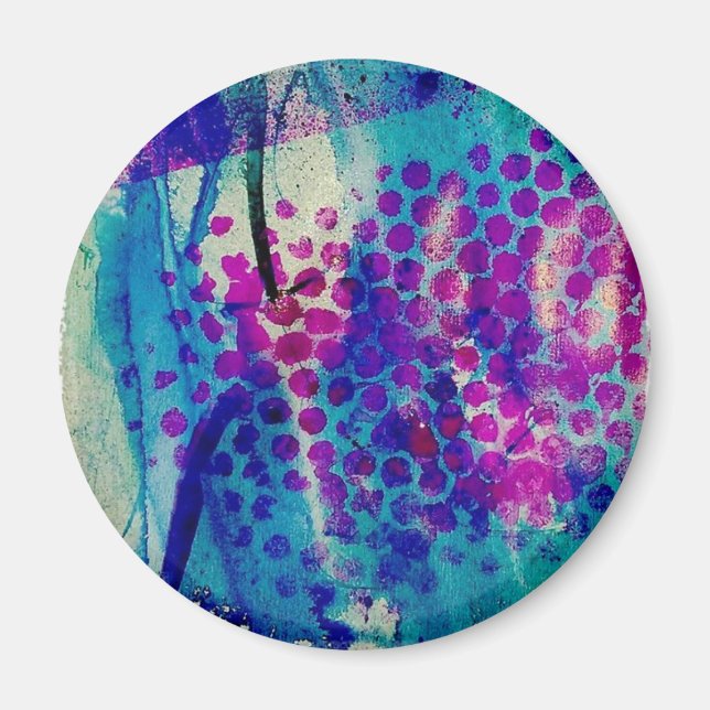 Inky Abstract Magnet (Front)