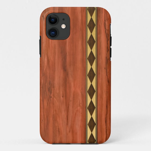 Inlaid Wood Design Case-Mate iPhone Case (Back)