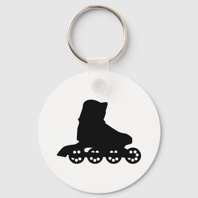 Inline skating keychain (Front)