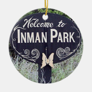 Inman Park, Atlanta Christmas Ornaments
