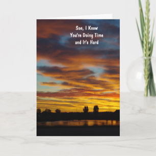 Inmate Greeting Card for your son - Gospel Message