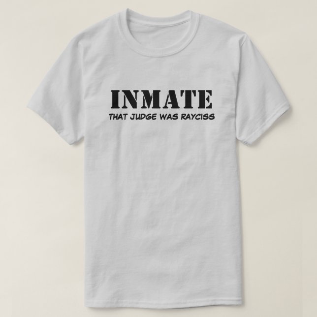 Inmate T-Shirt (Design Front)