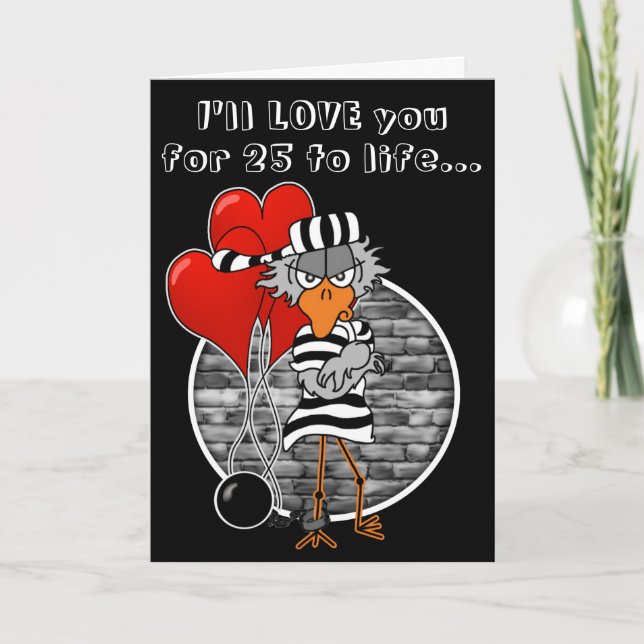 Inmate Valentine's Day Card (Front)