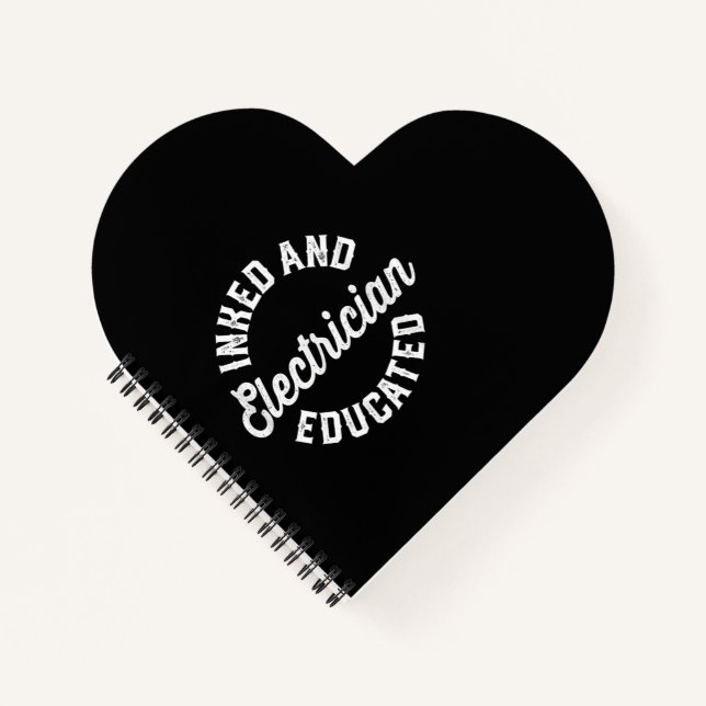 Inmed And Electrician Educated Gift Notebook (Front)