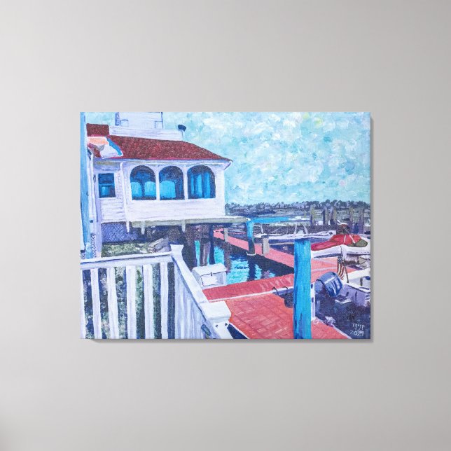 Inn at Somers Point Canvas Print (Front)