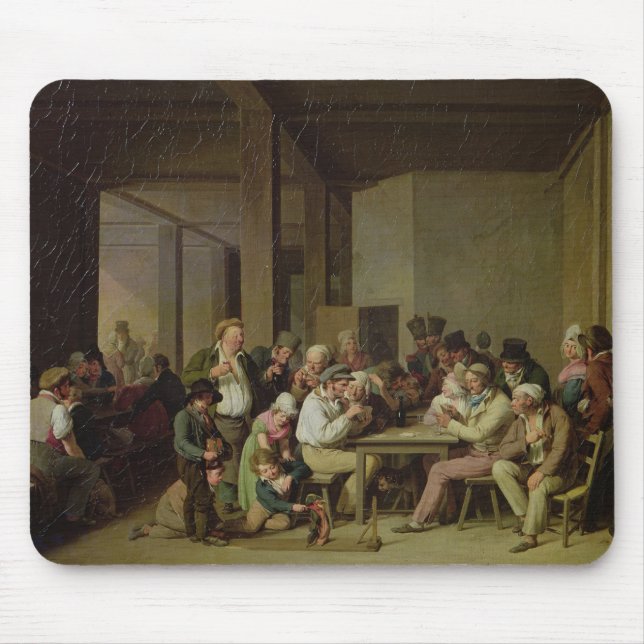 Inn Scene Mouse Pad (Front)