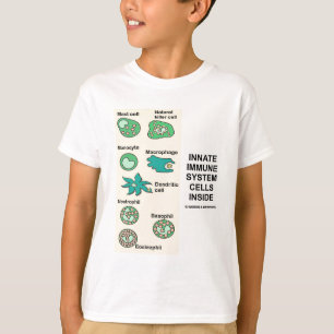Innate Immune System Cells Inside T-Shirt