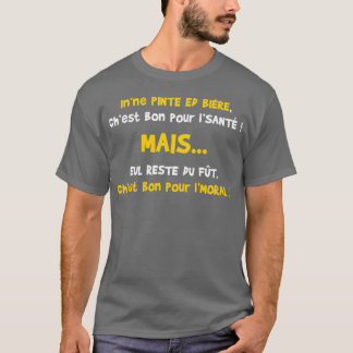 Inne pinte ed beer its good for the health T-Shirt