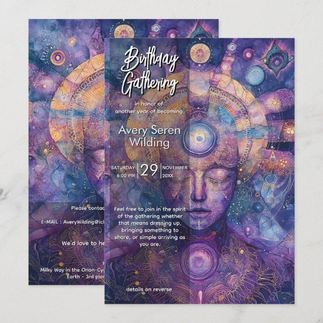 Inner Alignment | Visionary Design Invitation (Front/Back)