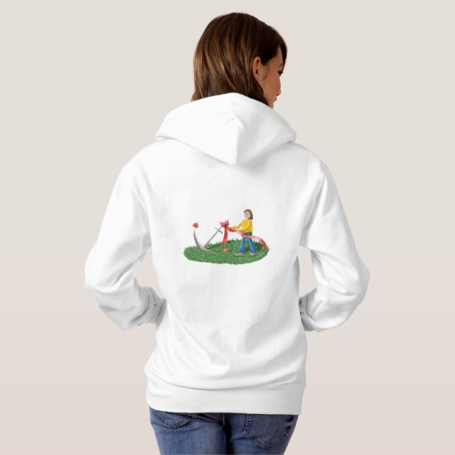 Inner Anchor Hoodie Sweatshirt  (Back Full)