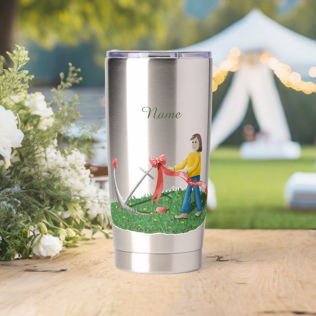Inner Anchor Thermal Mug Insulated Tumbler (Wedding (Rotated))