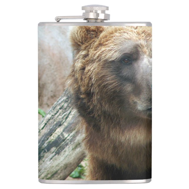 Inner Bear Hip Flask (Front)