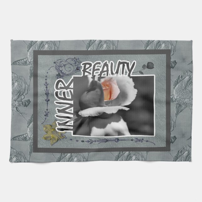 Inner Beauty Inspirational Kitchen Towel (Horizontal)