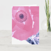 Inner Beauty Poppy Card