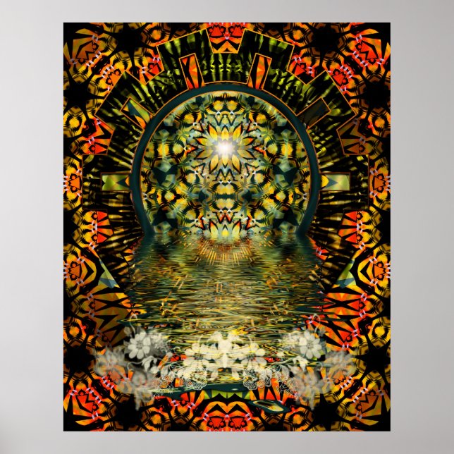 Inner Beauty Psychedelic Poster (Front)