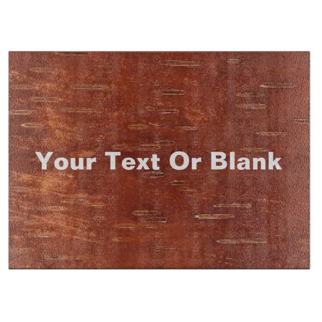 Inner Birch Bark Cutting Board (Front)