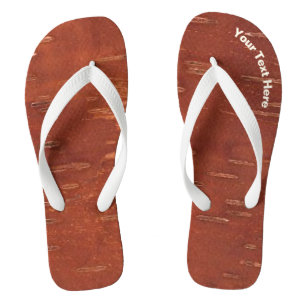 Inner Birch Bark Flip Flops