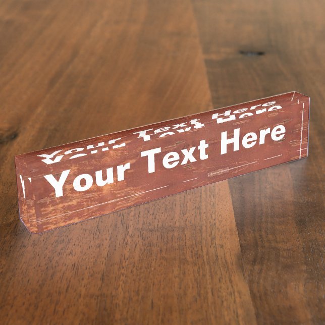 Inner Birch Bark Nameplate (Side)