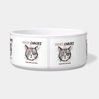 Inner Chaos - Artistic Cat Illustration Coffee Mug