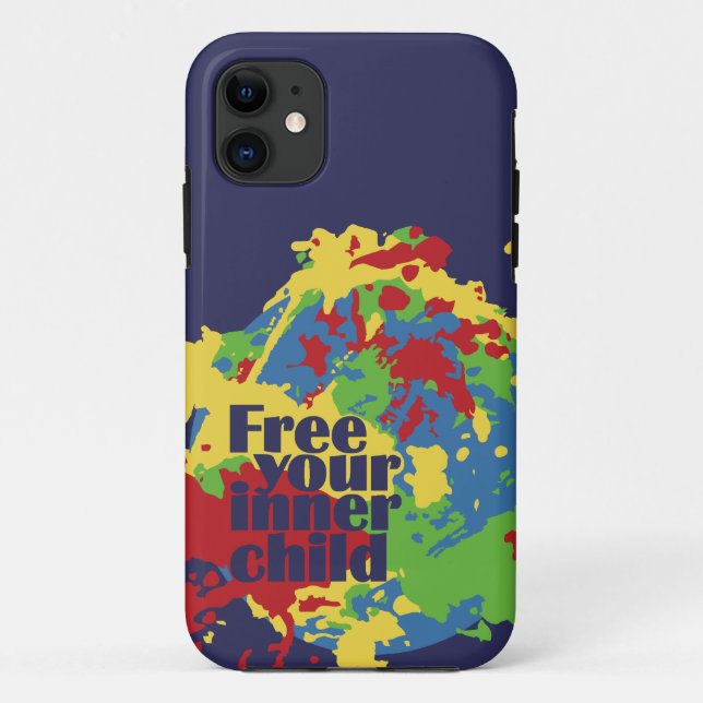 INNER CHILD custom iPhone case (Back)