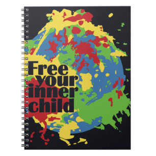 INNER CHILD custom notebook
