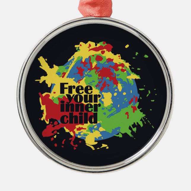 INNER CHILD custom ornament (Front)