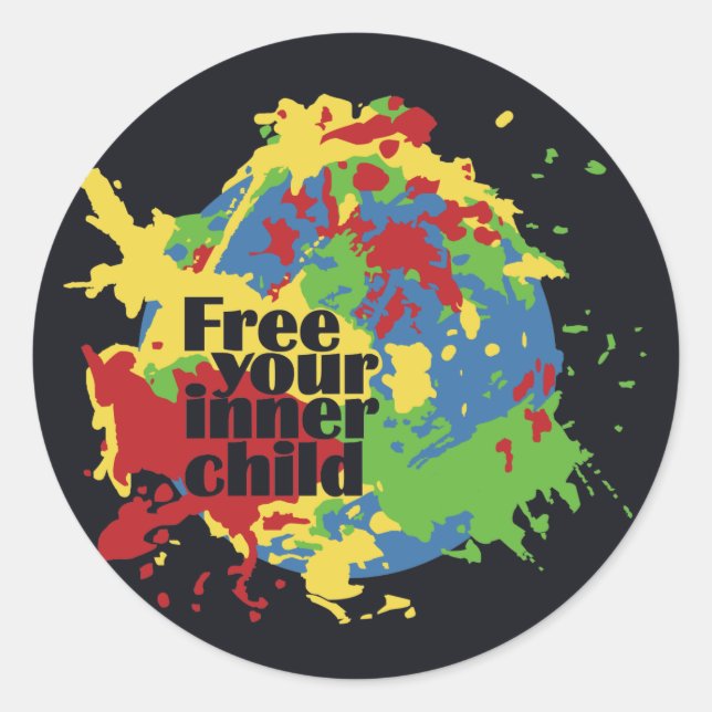 INNER CHILD custom stickers (Front)