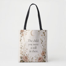 Inner Child Healing Vintage Floral Quote