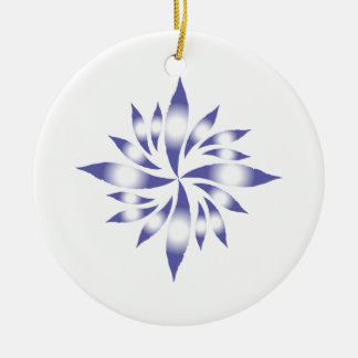 Inner Christmas Star #1 Ceramic Ornament