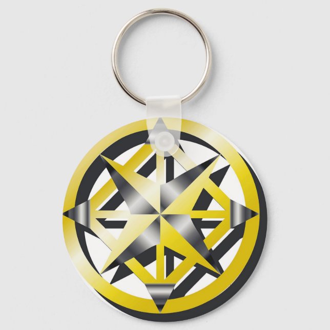 Inner Compass Keychain (Front)