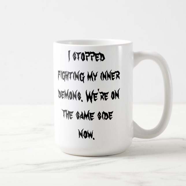 Inner Demons Coffee Mug (Right)