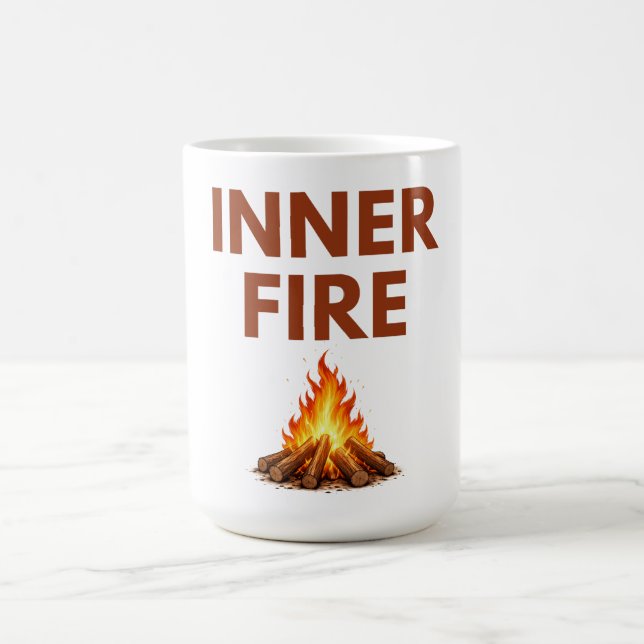 Inner Fire Minimal Flame Mug (Center)