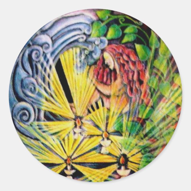 Inner Journey Mandala Sticker (Front)