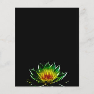 Inner Light l Lotus Abstract Art