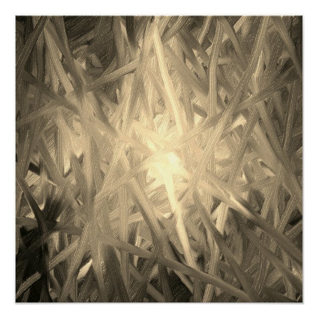 Inner Light monochrome Poster (Front)