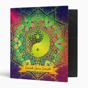 Inner Light Yin Yang  Balance Album Binder