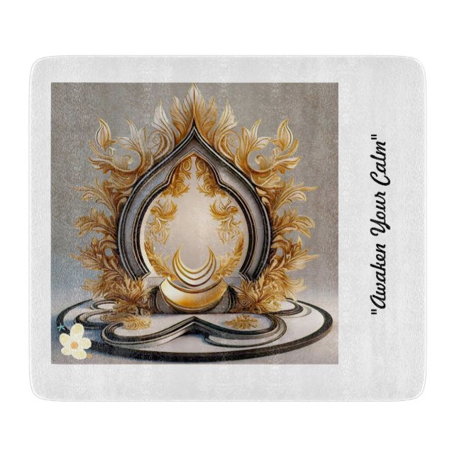 "Inner Mindful Growth" Cutting Board (Front)