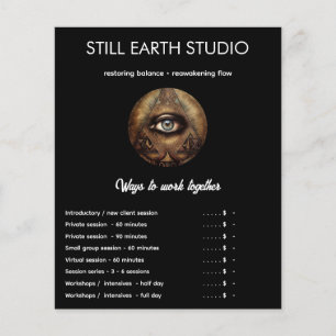 Inner Oracle   Third Eye Design Flyer