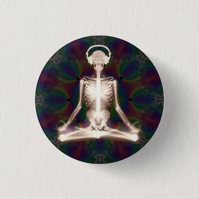 Inner Peace 1 Inch Round Button (Front)
