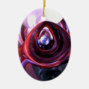 Inner Peace Abstract Ornament