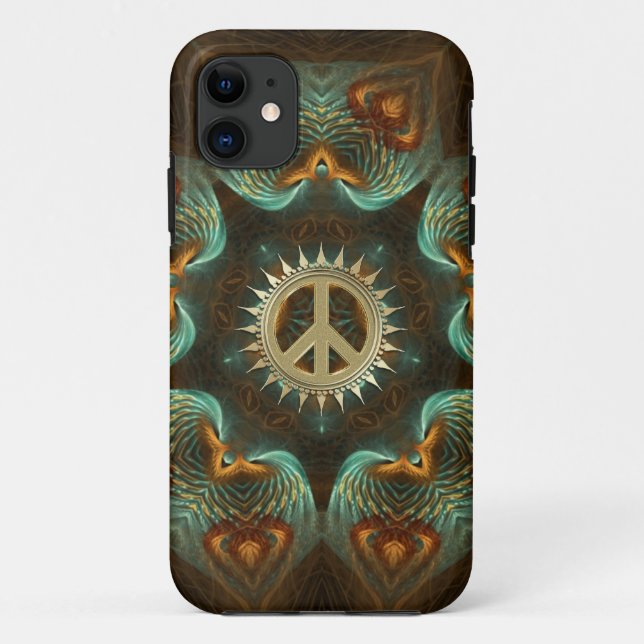 Inner Peace Angels Case-Mate iPhone Case (Back)
