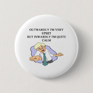 inner peace joke 2 inch round button