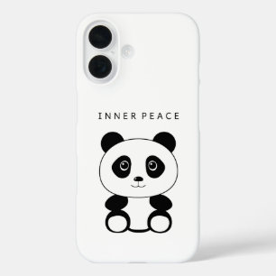 Inner Peace Panda iPhone 16 Case