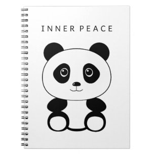 Inner Peace Panda Notebook