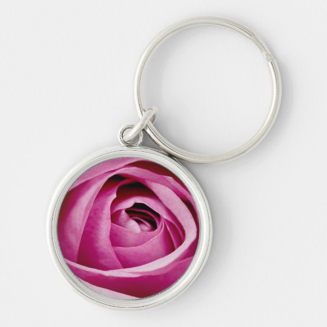Inner Petals of Rose Bud Keychain (Front)