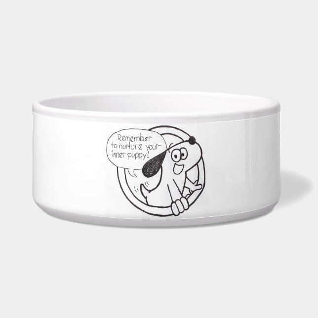 Inner Puppy Pet Bowl (Front)