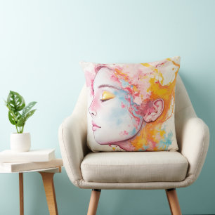 Inner Radiance Throw Pillow