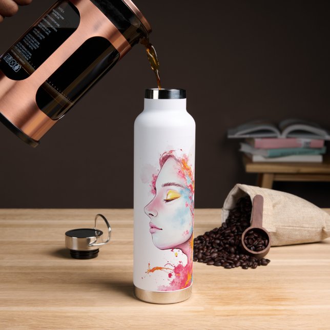 Inner Radiance Water Bottle (Coffee (Rotated))