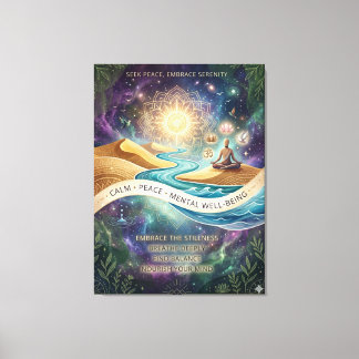 Inner Sanctuary: A Visual Breath of Fresh Air Canvas Print