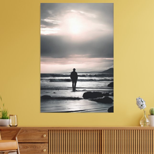Inner Silence Canvas Print (Insitu(LivingRoom))